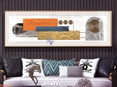 File ảnh File tranh hiện đại pha lê gương KF97881 (gốc) cho trang trí nhà hàng