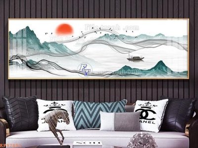 File in ấn chuyên nghiệp File tranh hiện đại pha lê gương KF97891 (file gốc)