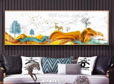 File PSD File tranh hiện đại pha lê gương KF97912 (bản gốc) cho nhà in