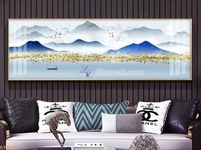 File ảnh File tranh hiện đại pha lê gương KF97931 (gốc) trang trí khách sạn