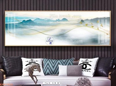 Download file File tranh hiện đại pha lê gương KF97934 (gốc) cho xưởng in