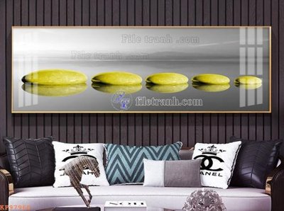 File ảnh File tranh hiện đại pha lê gương KF97960 (gốc) in PP, decal