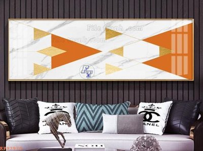 File in ấn cao cấp File tranh hiện đại pha lê gương KF97979 (file gốc)