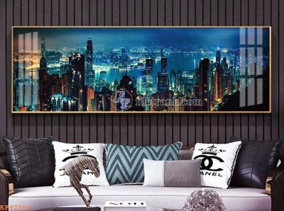 File PSD File tranh hiện đại pha lê gương KF97981 (gốc) tách lớp chi tiết