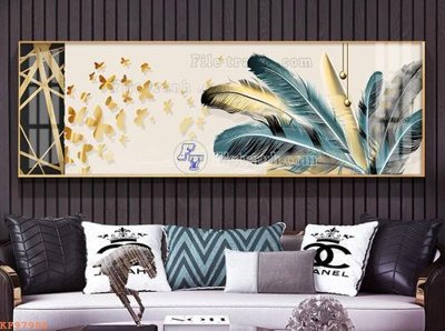 File PSD File tranh hiện đại pha lê gương KF97986 (bản gốc) độ phân giải cao