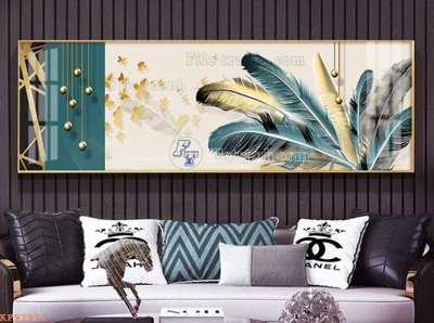 Cung cấp file tranh gốc File tranh hiện đại pha lê gương KF97991 độc quyền