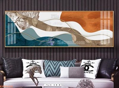 File gốc File tranh hiện đại pha lê gương KF98050 (in tráng gương) nghệ thuật