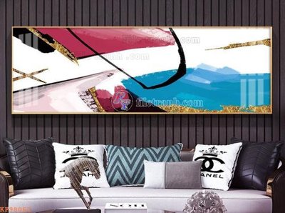 Download file gốc File tranh hiện đại pha lê gương KF98062 (in mica) trong suốt