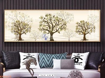 File gốc File tranh hiện đại pha lê gương KF98075 (PSD/TIFF) độ phân giải cao