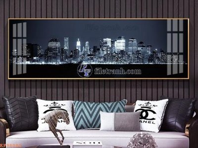 File ảnh gốc File tranh hiện đại pha lê gương KF98082 (chuyên in mica)