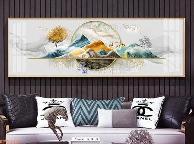 File tranh File tranh hiện đại pha lê gương KF98097 (gốc) chủ đề trẻ em