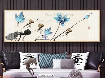 File gốc in ấn File tranh hiện đại pha lê gương KF98115 độ phân giải cao