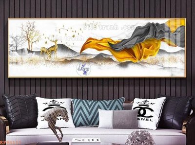 File ảnh File tranh hiện đại pha lê gương KF98117 (gốc) in Hiflex