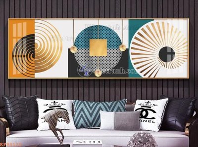 File gốc File tranh hiện đại pha lê gương KF98120 (phong cách) châu Âu