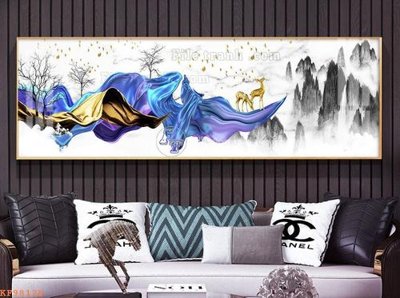 File tranh File tranh hiện đại pha lê gương KF98128 (file gốc) chuẩn màu in