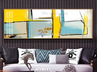 File gốc File tranh hiện đại pha lê gương KF98130 (cho in UV) siêu nét