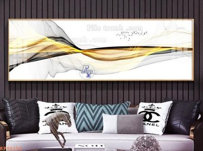 File PSD File tranh hiện đại pha lê gương KF98155 (gốc) cho designer