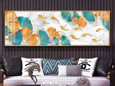 File gốc File tranh hiện đại pha lê gương KF98161 (phong cách) châu Âu