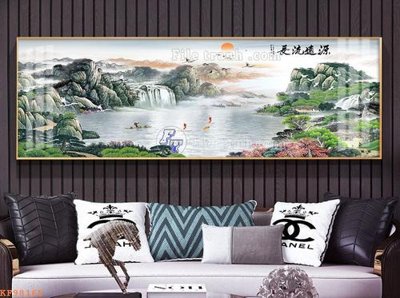 File ảnh File tranh hiện đại pha lê gương KF98165 (gốc) cho trang trí nội thất