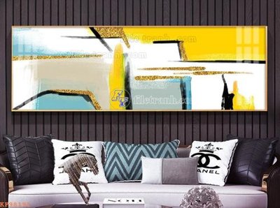 File ảnh File tranh hiện đại pha lê gương KF98191 (gốc) cho trang trí nhà hàng