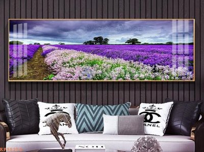 File in trần File tranh hiện đại pha lê gương KF98254 (file gốc) phong thủy