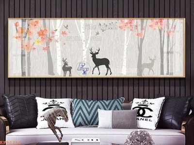 Tải file File tranh hiện đại pha lê gương KF98266 (gốc) chủ đề hoa sen