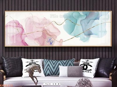 File tranh quảng cáo File tranh hiện đại pha lê gương KF98273 (download file gốc)