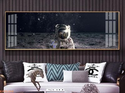 File gốc File tranh hiện đại pha lê gương KF98290 (in lụa) hoa văn cổ điển