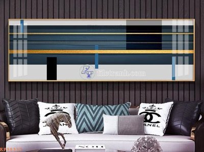 File in trần File tranh hiện đại pha lê gương KF98337 (bản gốc 3D) sống động