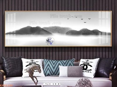 File gốc in ấn File tranh hiện đại pha lê gương KF98349 chất lượng vượt trội