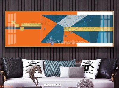 File tranh File tranh hiện đại pha lê gương KF98366 (gốc) chủ đề con người