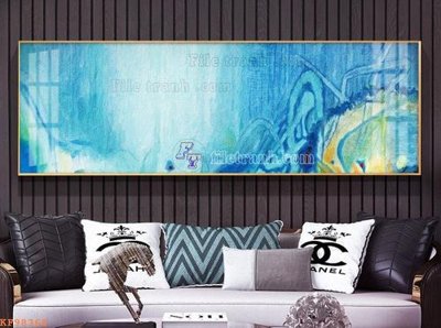 Hình ảnh file gốc File tranh hiện đại pha lê gương KF98368 cho in UV