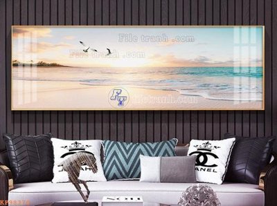 File gốc File tranh hiện đại pha lê gương KF98370 (in mica) cắt laser