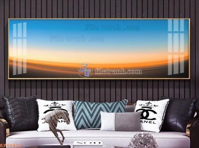 File gốc File tranh hiện đại pha lê gương KF98424 (trang trí) phòng ngủ