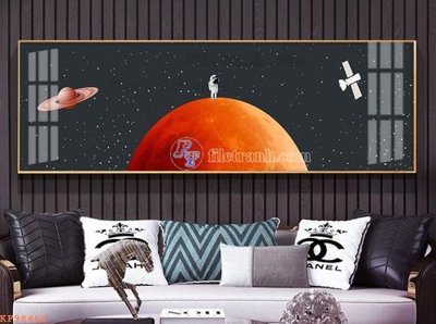 File tranh gốc File tranh hiện đại pha lê gương KF98463 (bản quyền) độc đáo