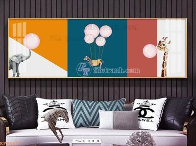 Tải file gốc File tranh hiện đại pha lê gương KF98477 dùng cho in ấn