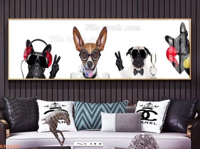 File gốc File tranh hiện đại pha lê gương KF98497 (trang trí) cho phòng khách