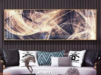 Download file gốc File tranh hiện đại pha lê gương KF98498 (in lụa) cao cấp