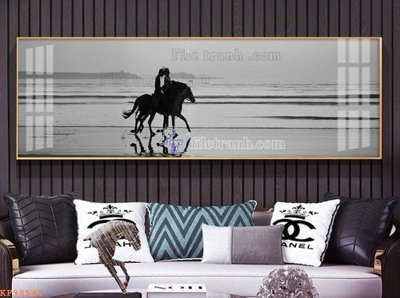 File tranh File tranh hiện đại pha lê gương KF98541 (gốc) chủ đề thiên nhiên