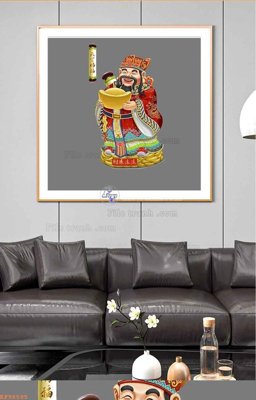 File in ấn File tranh hiện đại pha lê gương KF98595 (bản gốc) từ file gốc