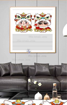 File gốc File tranh hiện đại pha lê gương KF98599 (chuẩn CMYK) cho nhà in