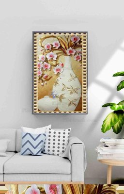 File PSD File tranh hiện đại pha lê gương KF98603 (bản gốc) độ phân giải cao