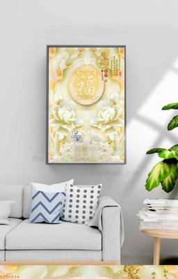 File tranh File tranh hiện đại pha lê gương KF98634 (ảnh gốc) chi tiết rõ ràng