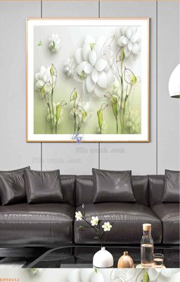 File gốc File tranh hiện đại pha lê gương KF98652 (PSD/TIFF) độ phân giải cao