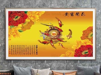 Download file File tranh hiện đại pha lê gương KF98683 (chuẩn in) chất lượng cao