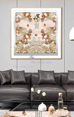 File PSD File tranh hiện đại pha lê gương KF98690 (gốc) cho designer