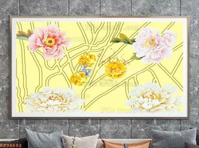 File gốc File tranh hiện đại pha lê gương KF98692 (PSD/TIFF) độ phân giải cao