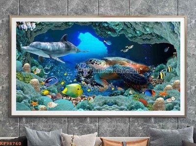 Tải file File tranh hiện đại pha lê gương KF98760 (ảnh gốc) 300dpi File tranh hiện đại pha lê gương KF98760