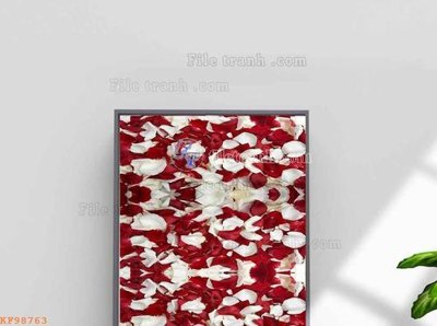 File PSD File tranh hiện đại pha lê gương KF98763 (gốc) nhiều lớp (multi-layer)