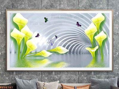 File gốc File tranh hiện đại pha lê gương KF98787 (Filetranh.com) File tranh hiện đại pha lê gương KF98787